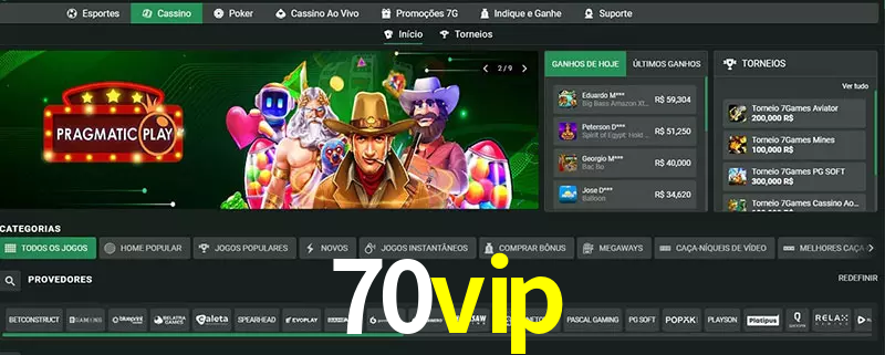 cassino 70vip
